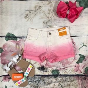 Gymboree Pink Ombré Jean Shorts - NEW